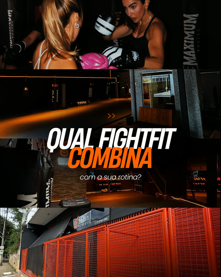 Post FightFit: Qual FightFit combina com a sua rotina?